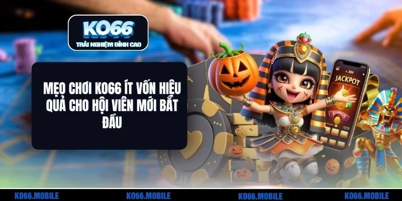Mẹo Chơi KO66 Ít Vốn Hiệu Quả Cho Hội Viên Mới Bắt Đầu